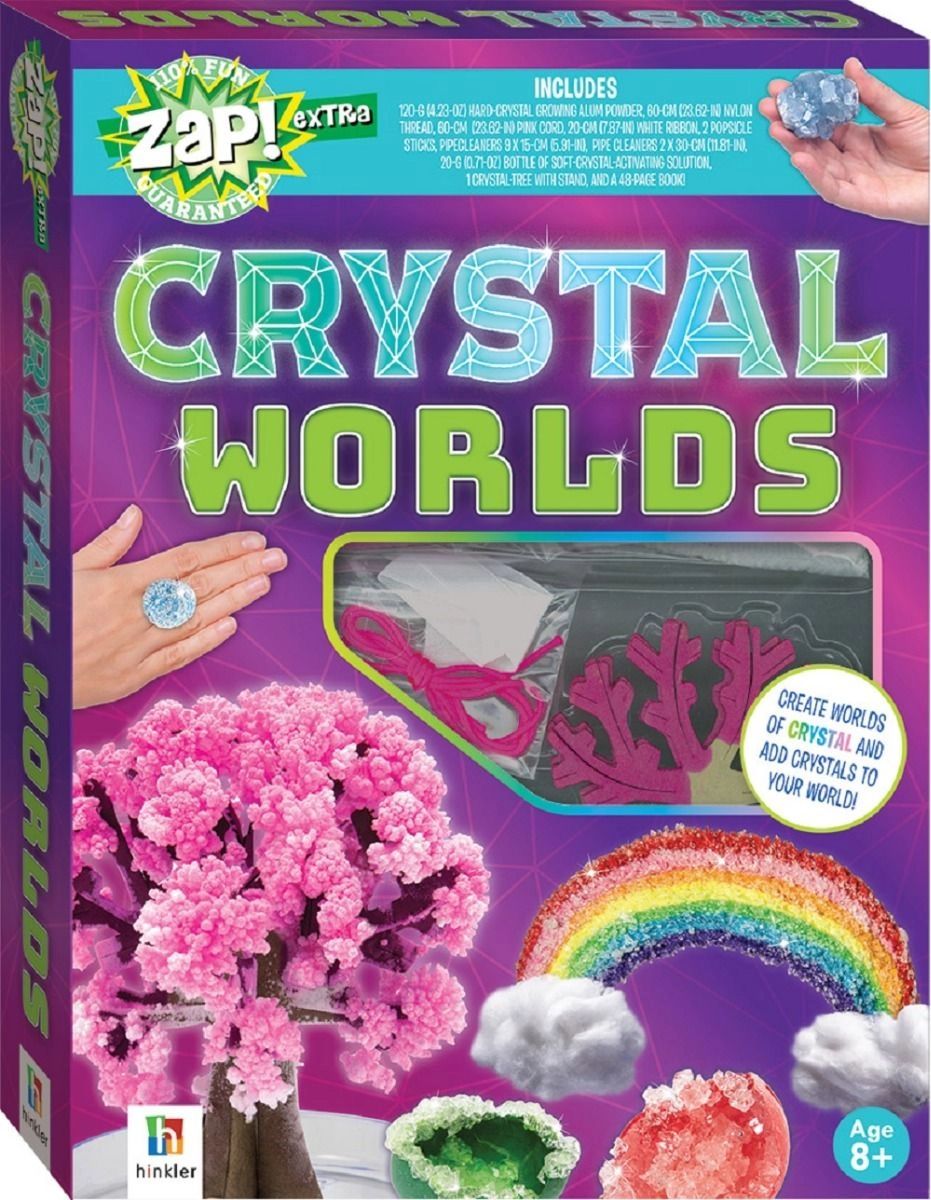 Hinkler Zap Extra Crystal Worlds - Kit 8+ years