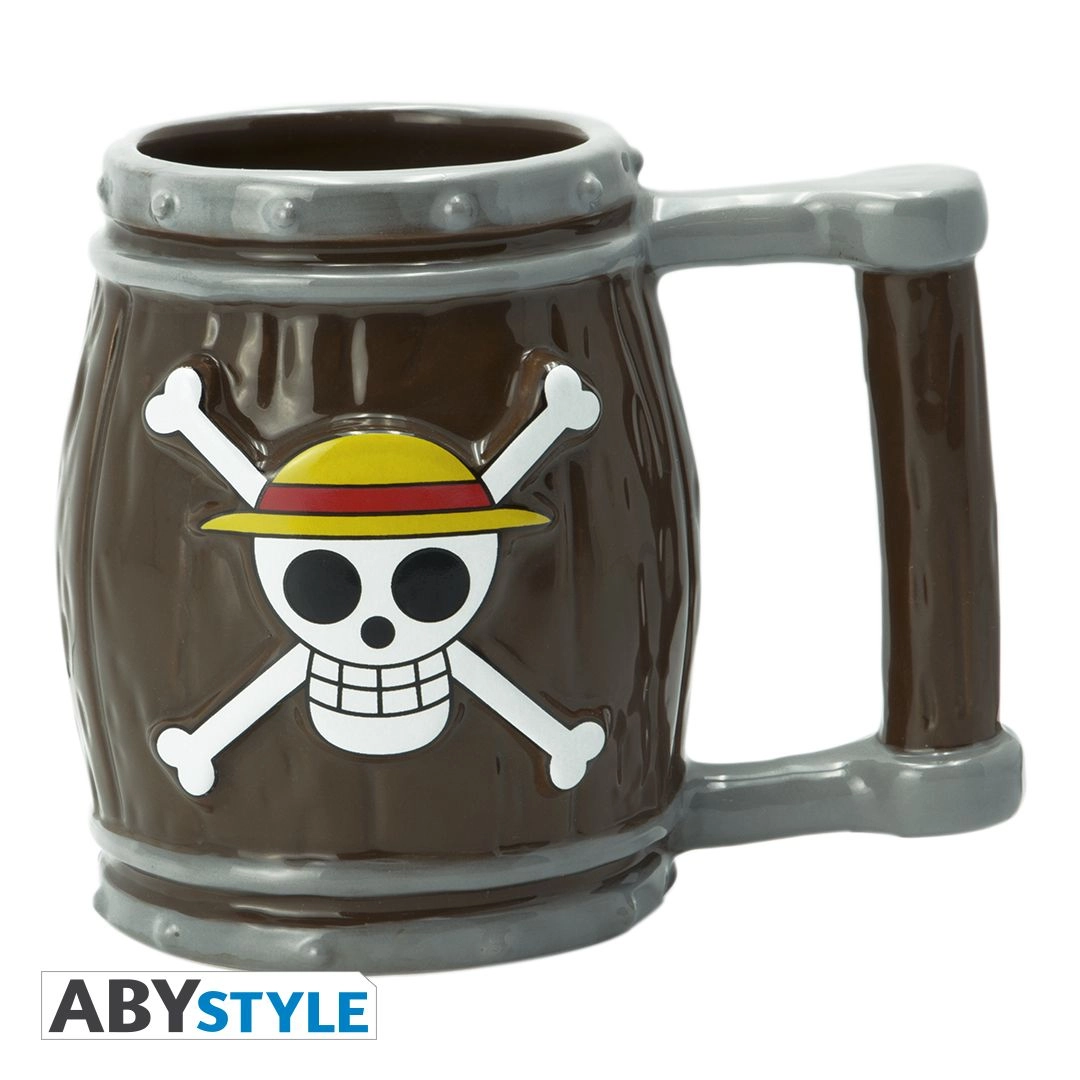 One Piece Barrel 3D Shaped Mug - 350 ml