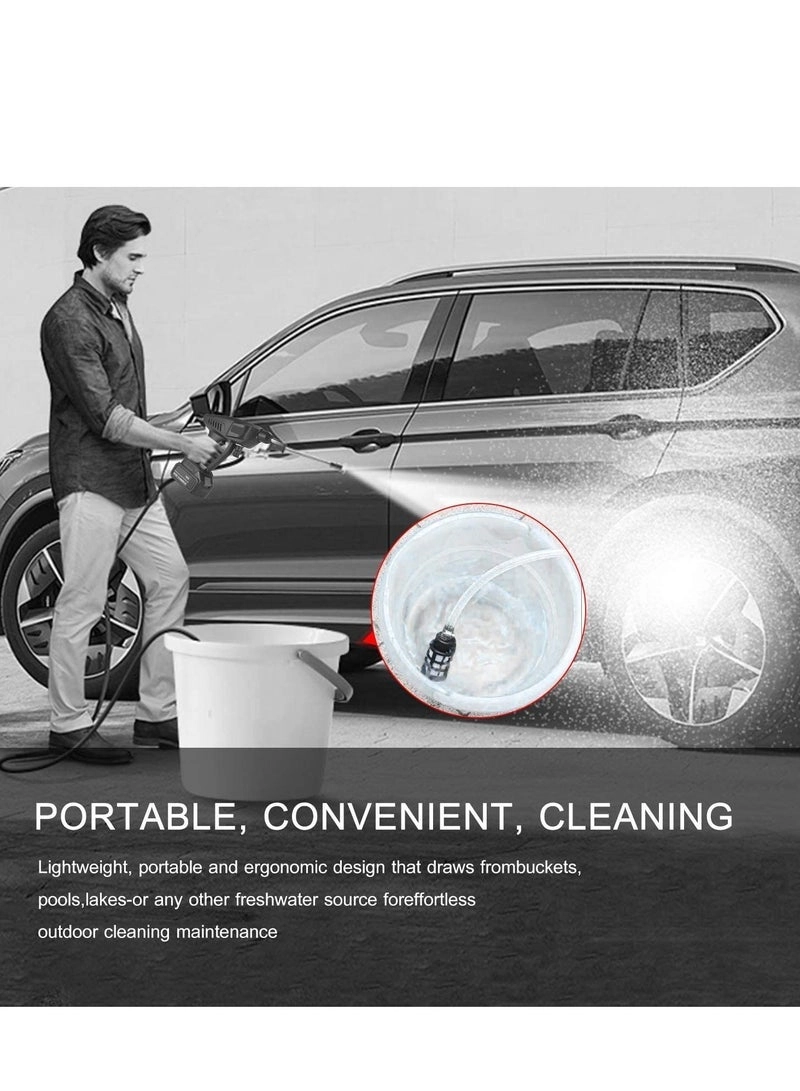 Cordless Portable Washer - 48V 200W 30Bar