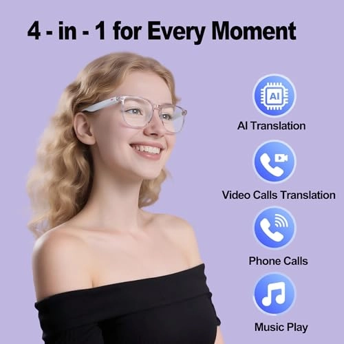 G3B - AI Smart Glasses 140+ Languages Bluetooth