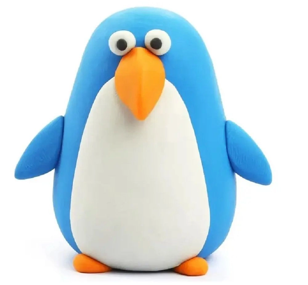 DIY Rabbit Plastic Modelling Air Dry Clay Kit - 3 piece(s)