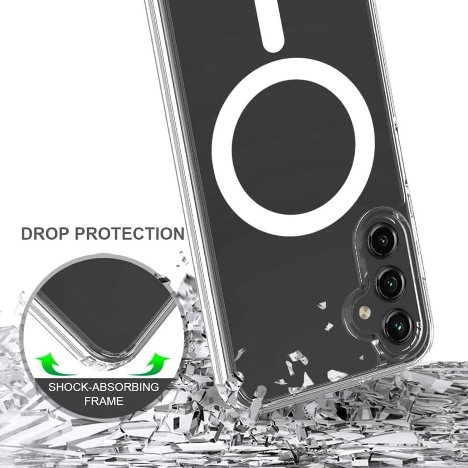 Clear Case for Samsung Galaxy S24 Plus