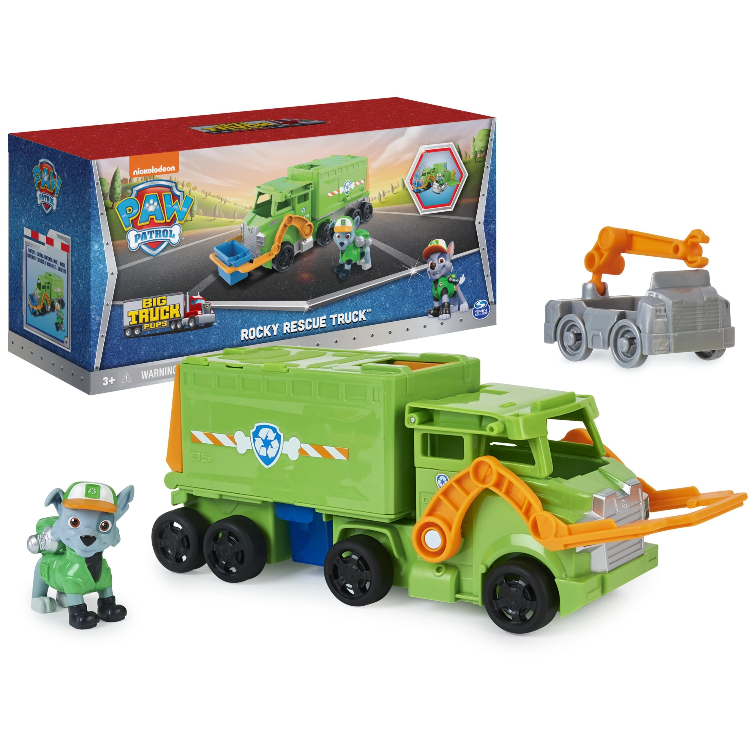 Spin Master Big Truck Pup Rocky - 3pcs