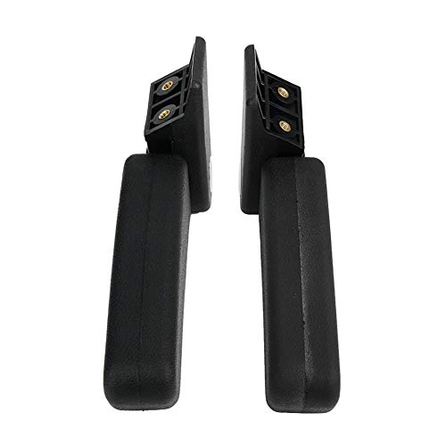 Passenger Rear Armrest - 300mm X 245mm X 39mm Black ABS Plastic