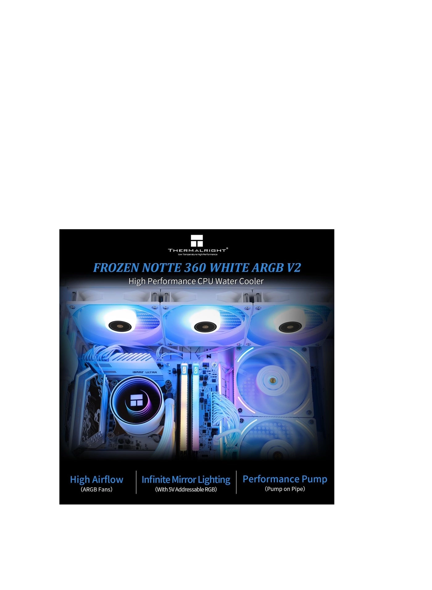 Frozen Notte 360 - 3 fan(s) 120mm