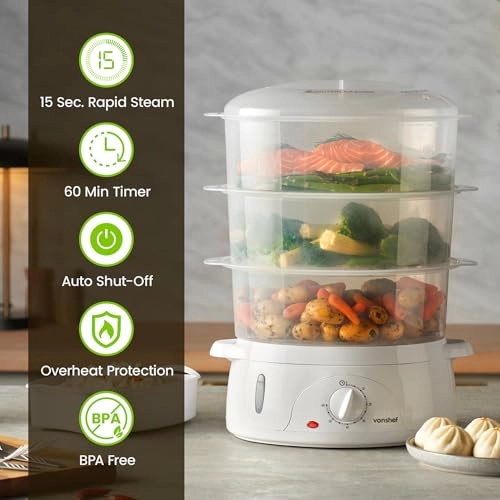 3-Tier Steamer - 9L