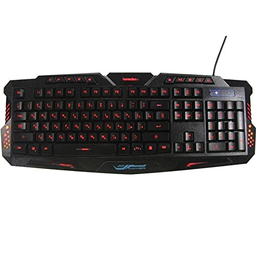 Backlit Game Illuminating Keyboard - Wired