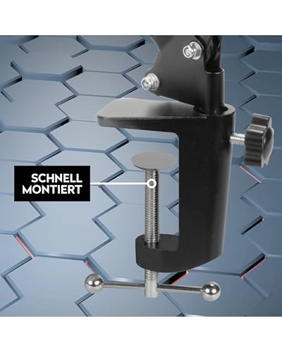 VOLITY - Streaming Accessory Set Adjustable swivel-mount microphone arm Black