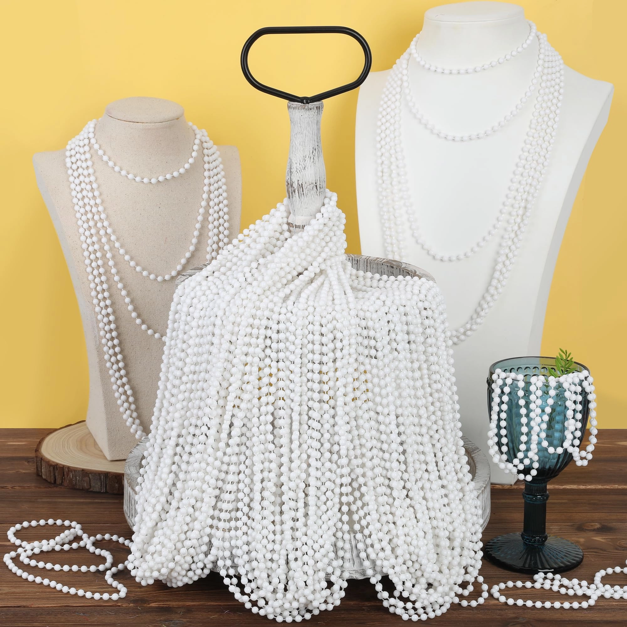 Beads Necklace - 33" 240PCS