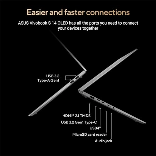 Vivobook S 14 - 14'' 1TB 24GB Ryzen AI 9 365(10 Cores)