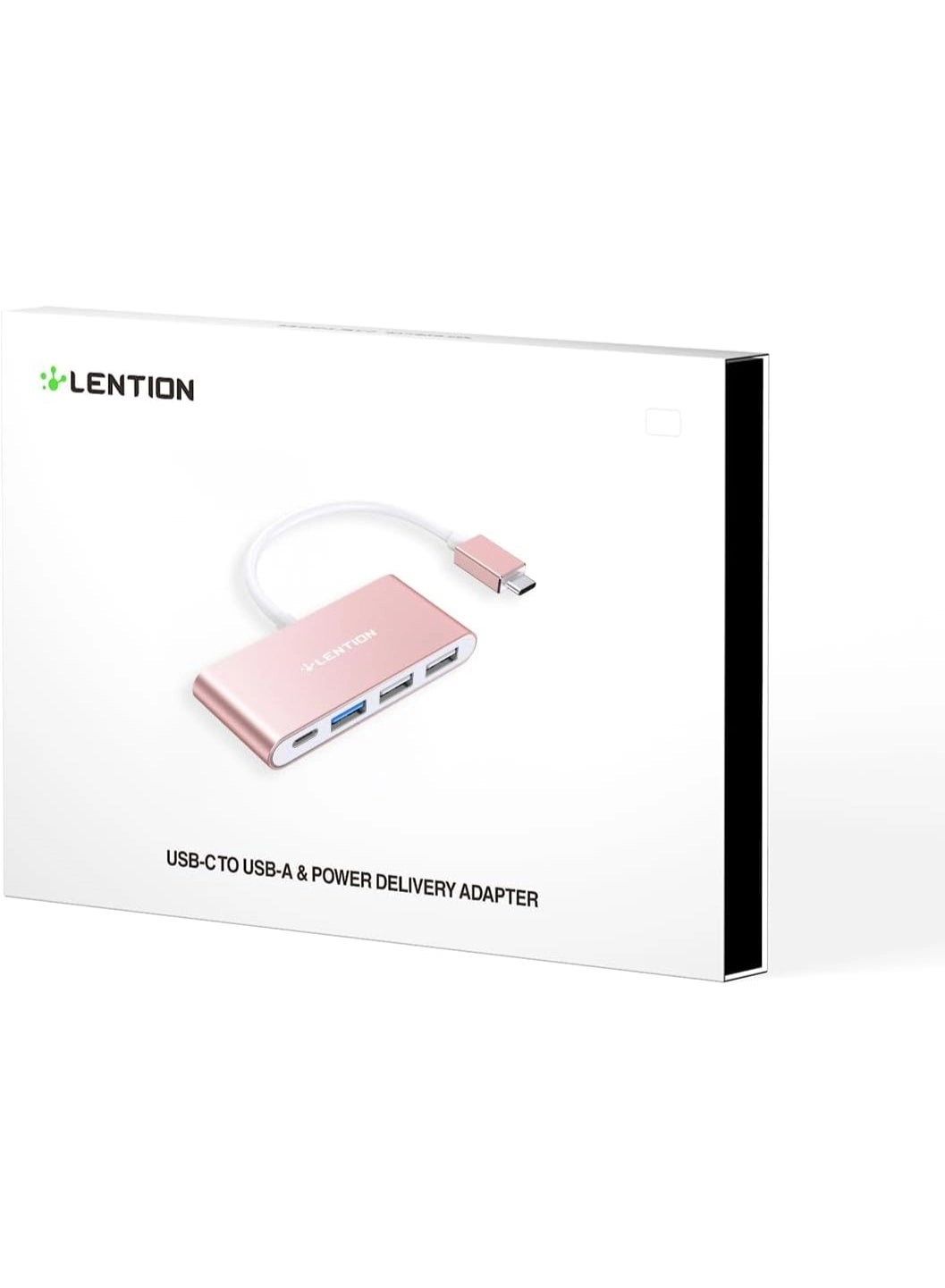 4-in-1 USB-C Hub - 3 USB 3.0 Type-C Power Delivery Space Gray