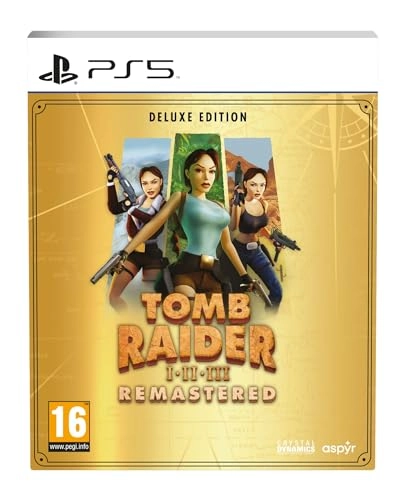 Tomb Raider 1-3 Remastered Deluxe Edition - PlayStation 5