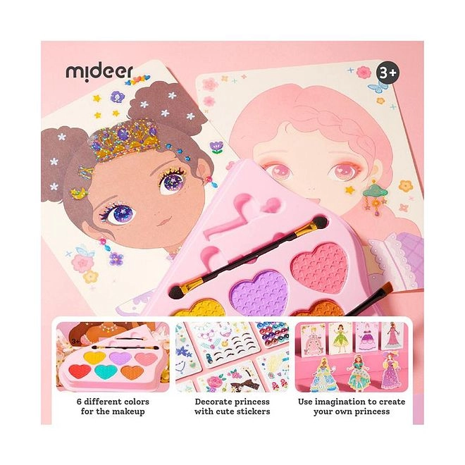 3-in-1 Dress Up Game Set - 30.9 x 30 x 2.9 cm 200 Accessories 3 Years+