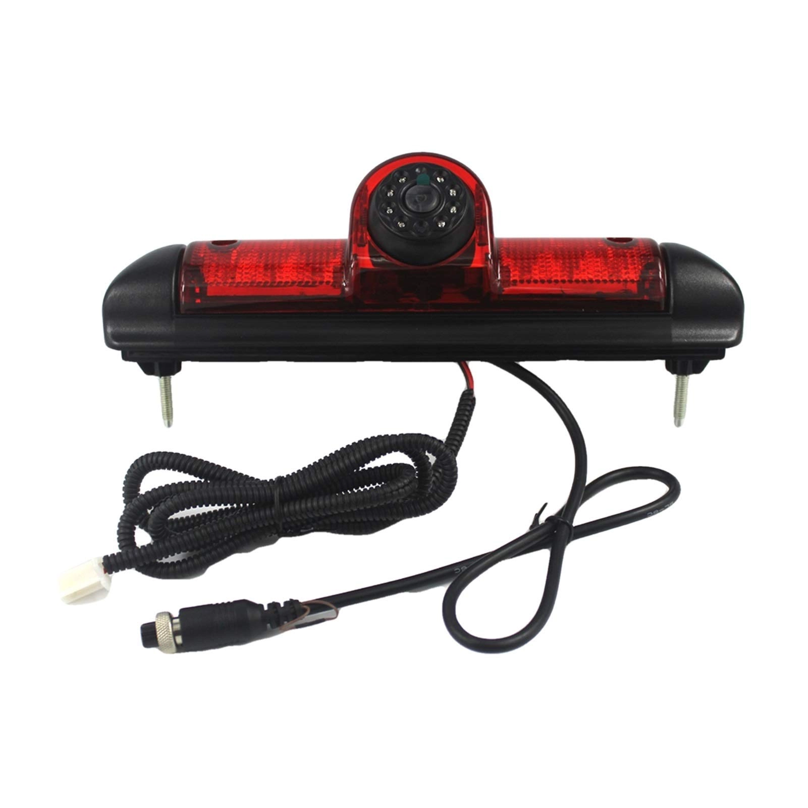 Brake Light Rear View Camera - Night Vision + LCD Monitor - 800 x 480