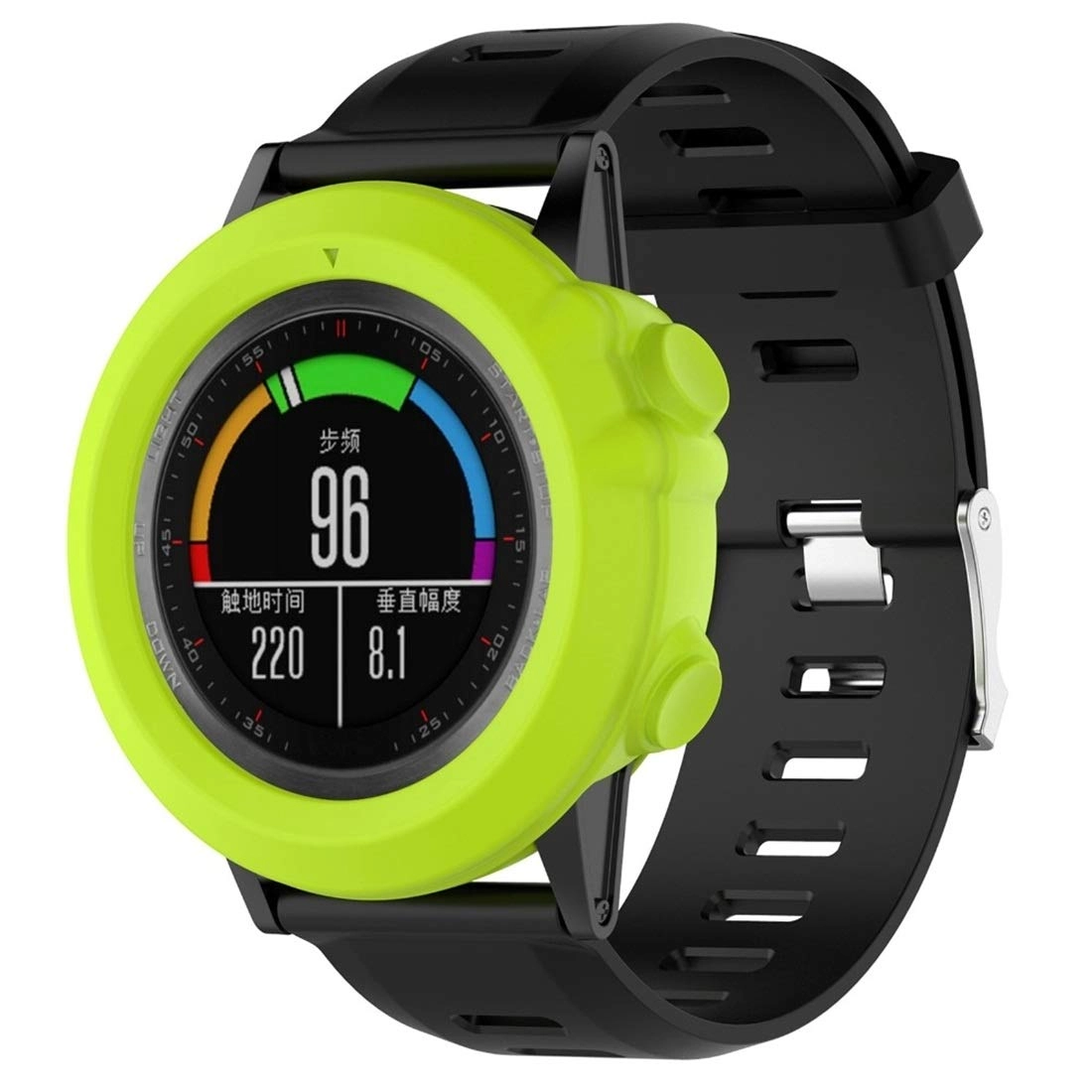 Watch Case for Garmin Fenix 3 - Silicone Green