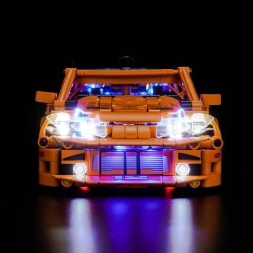 LED Light Set Compatible with LEGO 42204 Fast and Furious Toyota Supra MK4 - Copper Line