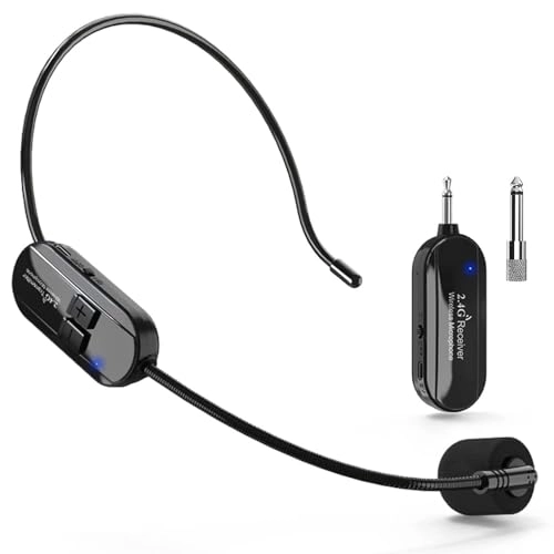 Wireless Microphone Headset - 2.4GHz