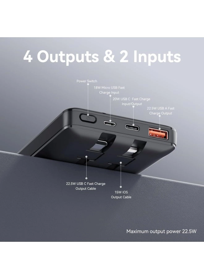 Power Bank - 10000mAh 22.5W Fast Charging