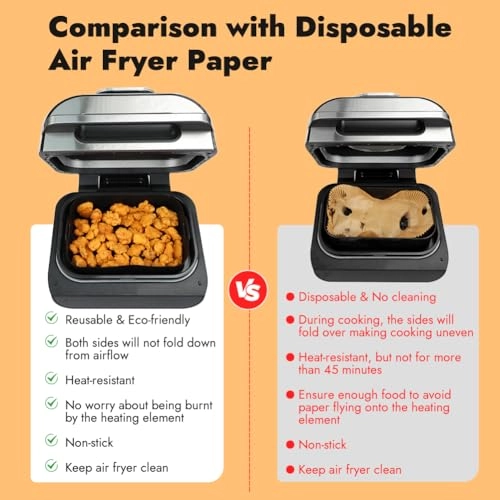 Air Fryer Liners - Silicone 1pc