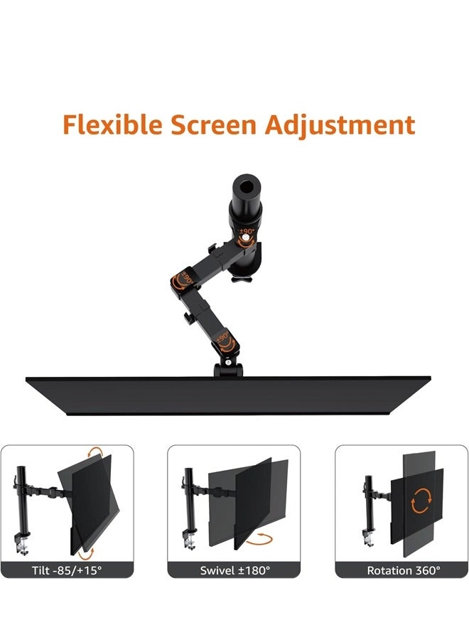 Single Monitor Stand - 32 in VESA 75x75mm or 100x100mm
