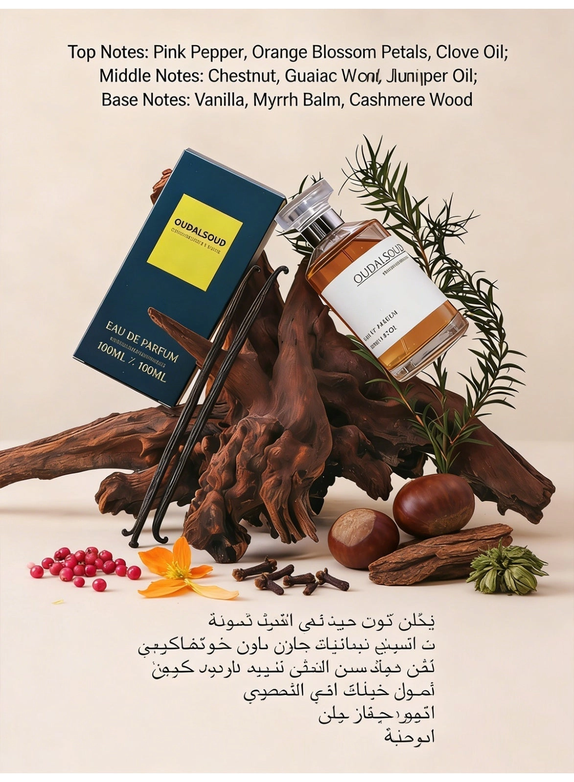 Warm Fireplace Eau de Parfum 100ml