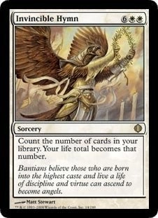 Magic: the Gathering Invincible Hymn ShA014