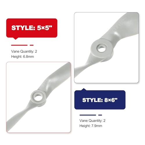 RC Propeller - 8x6 2-blade Pack of 4