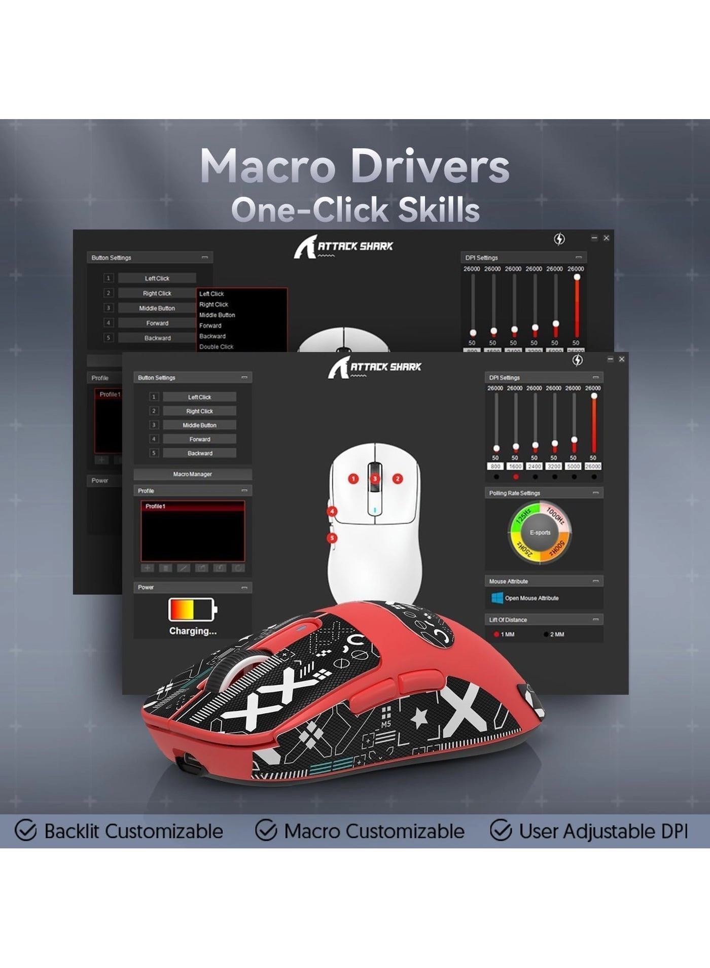 X3 Gaming Mouse - Wireless