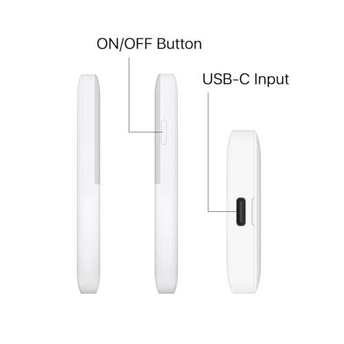 Mobile WiFi 5 - 4G 802.11b, 802.11g, 802.11n 195 Mbps