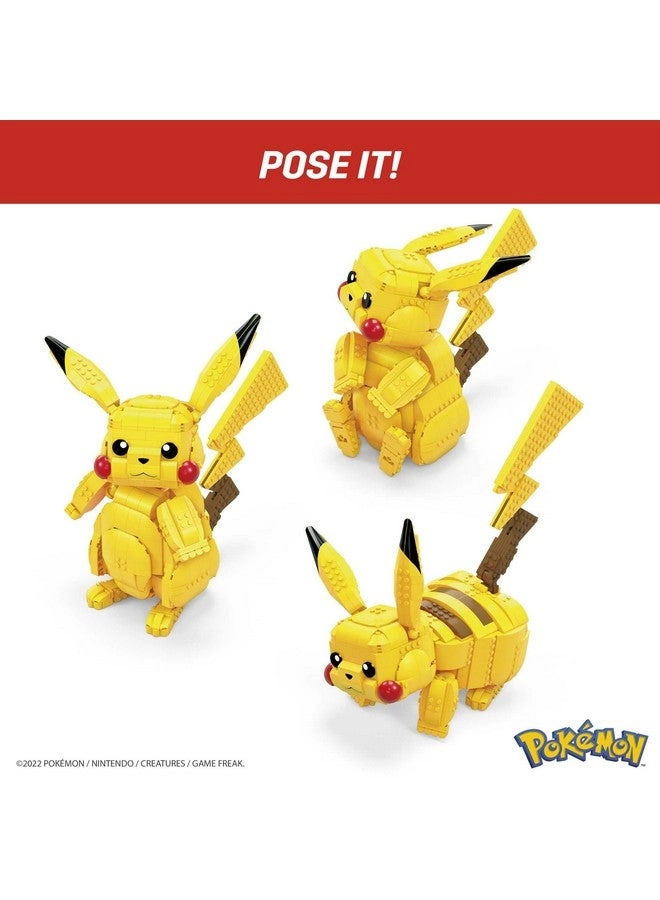 Jumbo Pikachu - 806 Pieces 12 Inches Tall