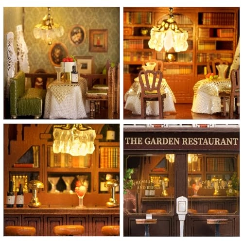 Miniature House Kit - Garden Restaurant