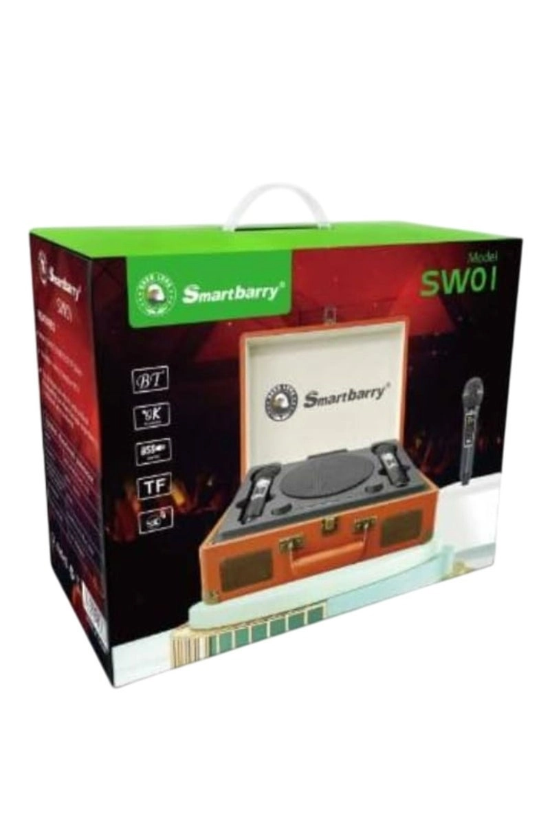 Karaoke Bluetooth Speaker - 2 Microphones