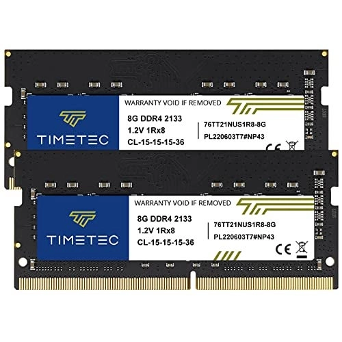 DDR4 2133MHz PC4-17000 - 16GB 260 Pin SODIMM