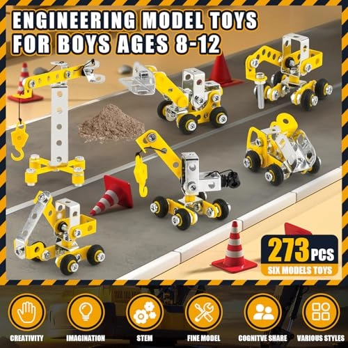 Erector Sets - 273 pcs for ages 8+