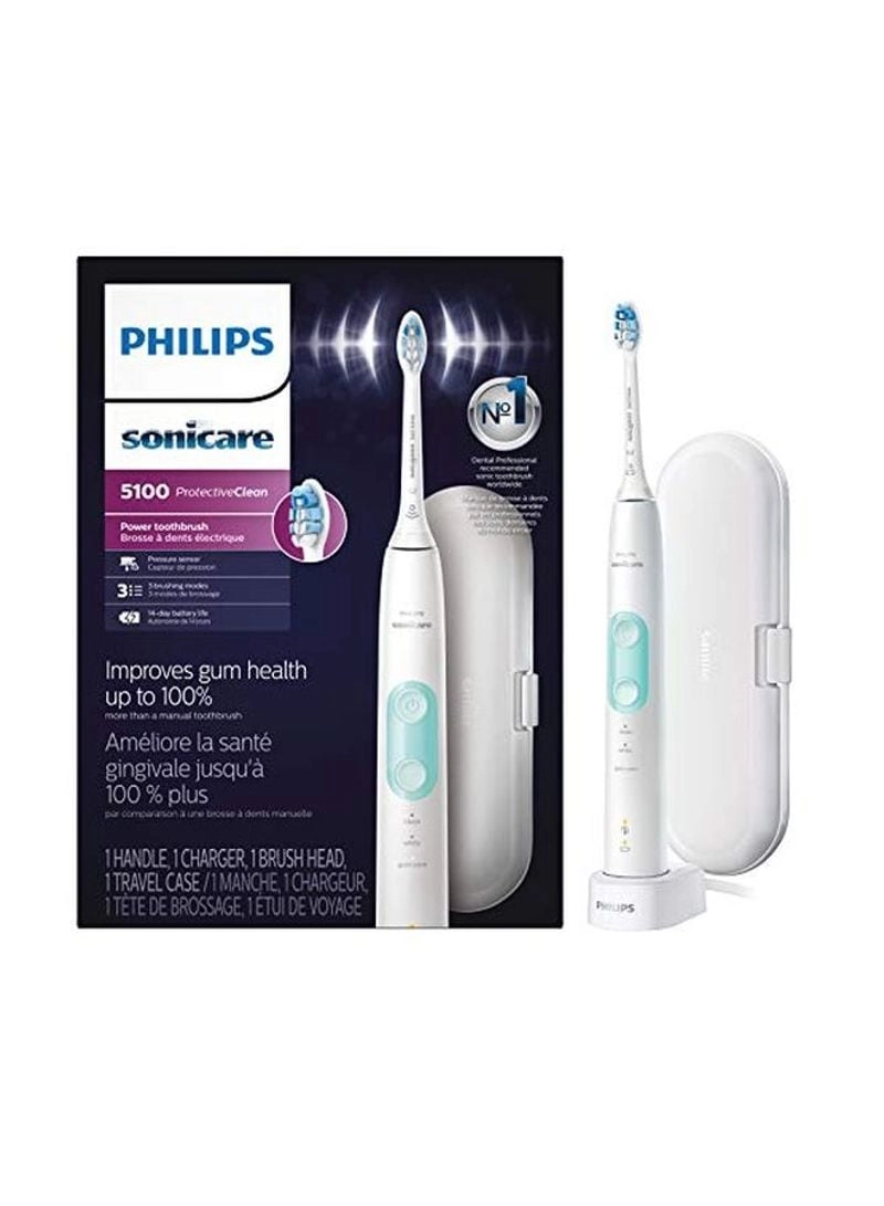 Philips Sonicare Protective Clean 5100 - Rechargeable Electric Toothbrush White/Blue
