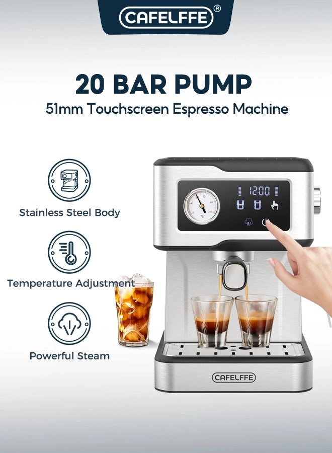 Cafelffe Espresso Machine & Milk 152088
