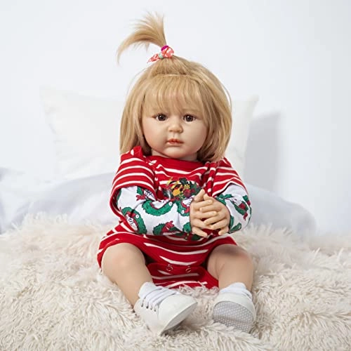Reborn Baby Doll - 55cm 22" Vinyl Cotton Body