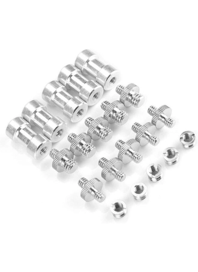 Camera Mount Screw Kit - 20 Pieces 1/4"-3/8"