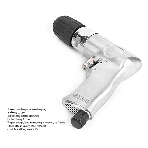 Air Drill - 3/8" Chuck 2000rpm CW/W