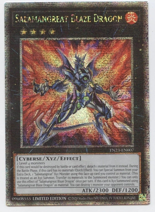 Yu-Gi-Oh! Salamangreat Blaze Dragon TN23-EN007