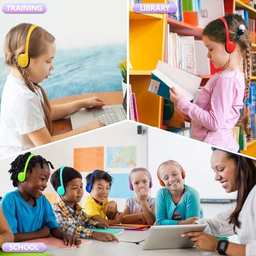 USB Type C Kids Wired Headphone 10 Pack