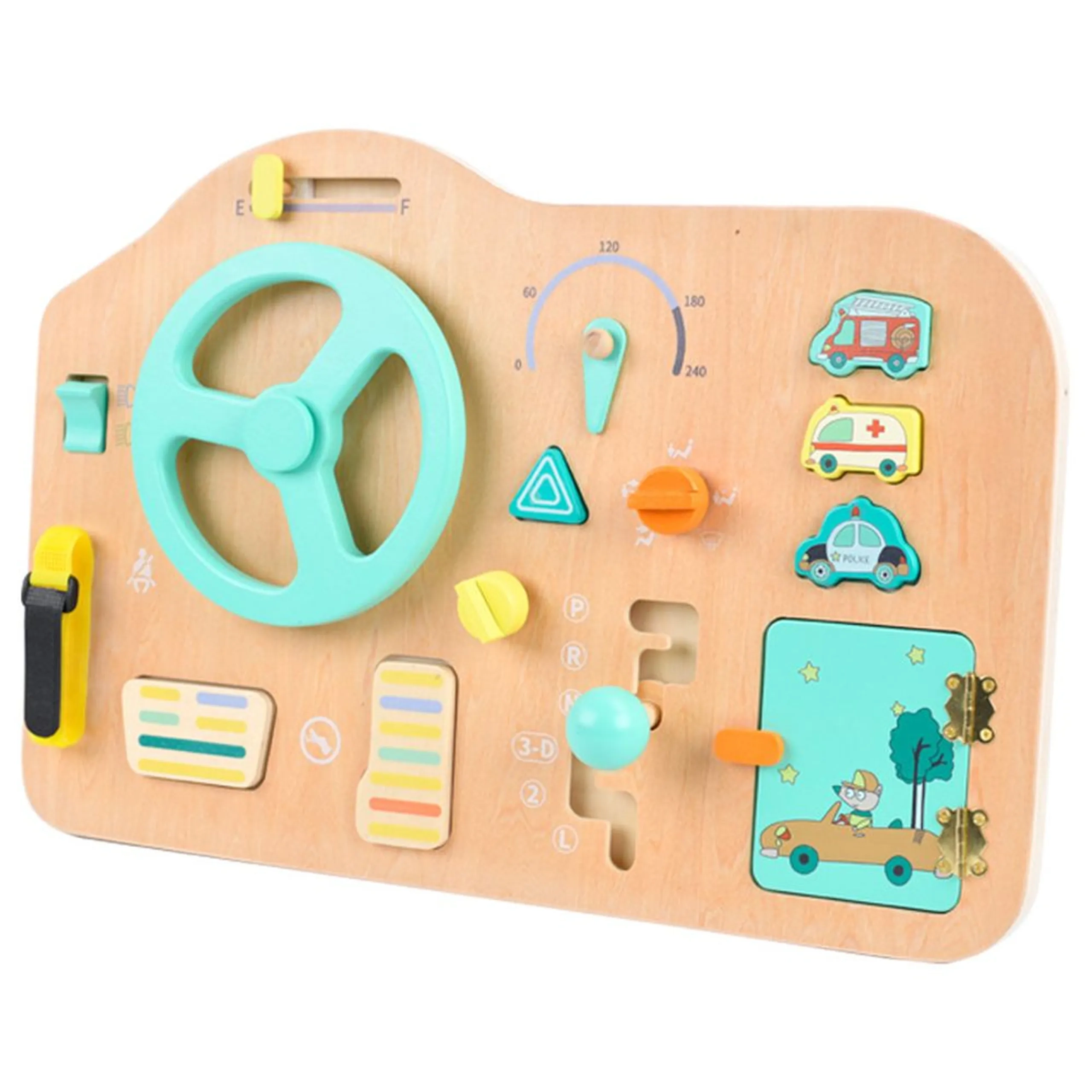 Factory Price Jaxson Wooden Steering Driving Board - Suitable for 3 years & above