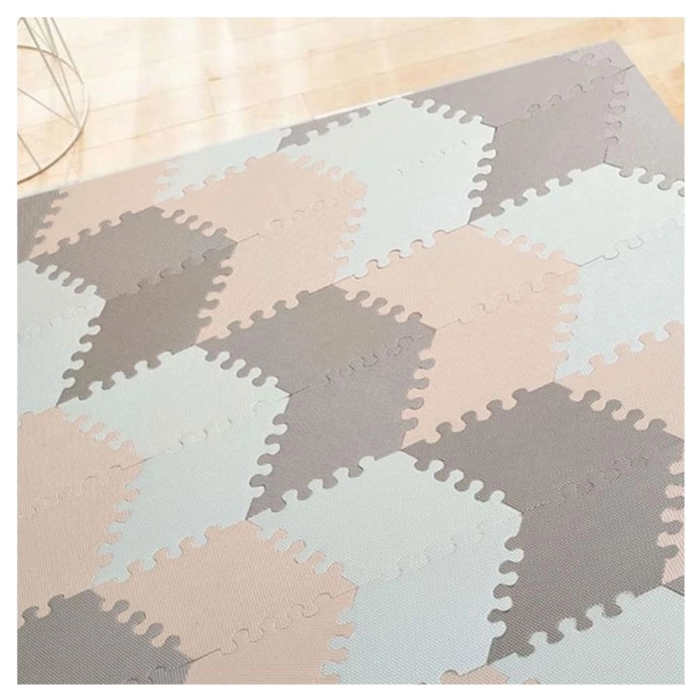 Play Mat Multi-Shape - Peach & Brown 6 months