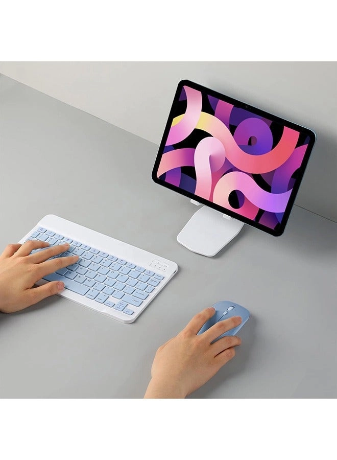 Ultra-Slim Keyboard - Bluetooth Rechargeable + Mouse