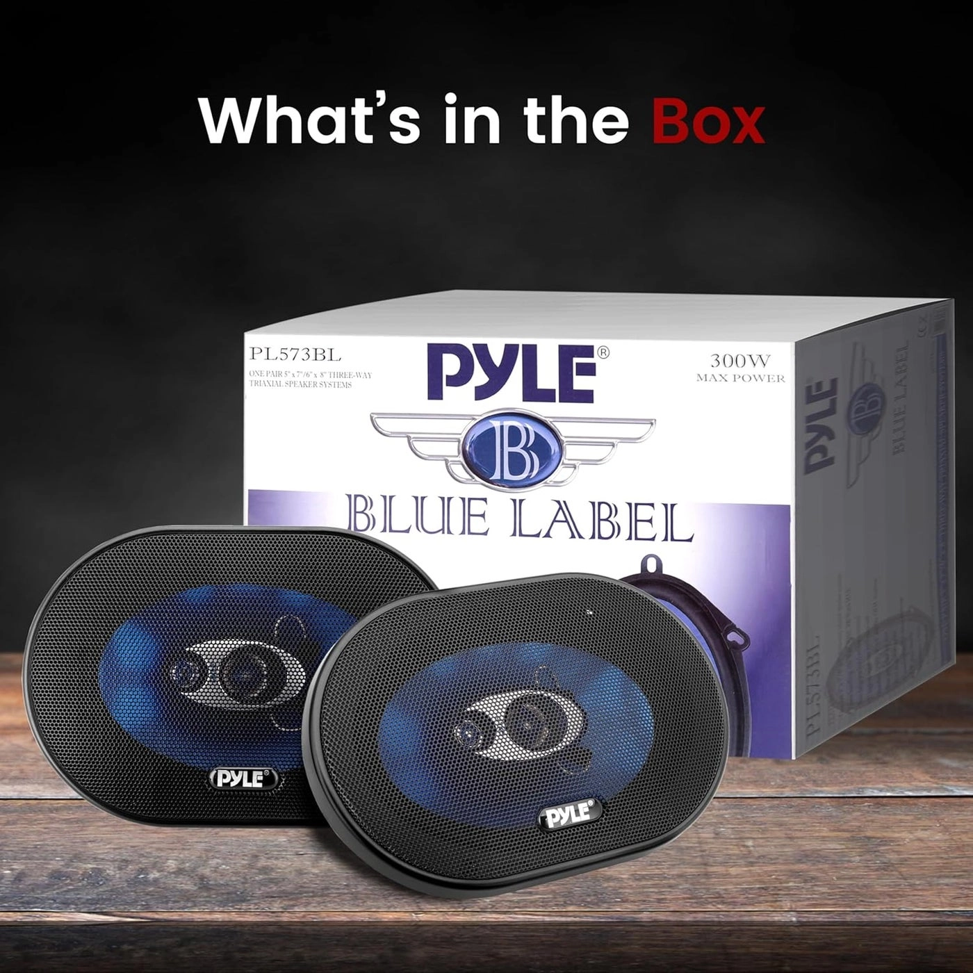 PL573BL - 5x 7Car 3-Way