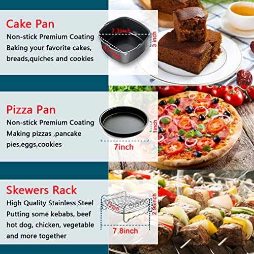 Air Fryer Accessories - Metal 5-piece