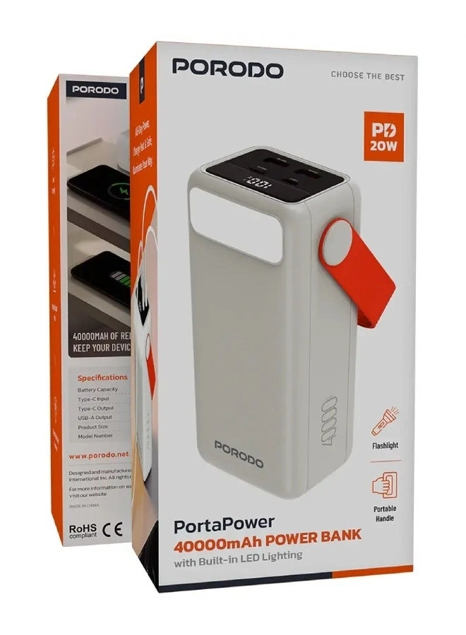 PortaPower - 40000mAh 22.5W