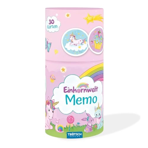 Memo Game Unicorn World - 36 months and up