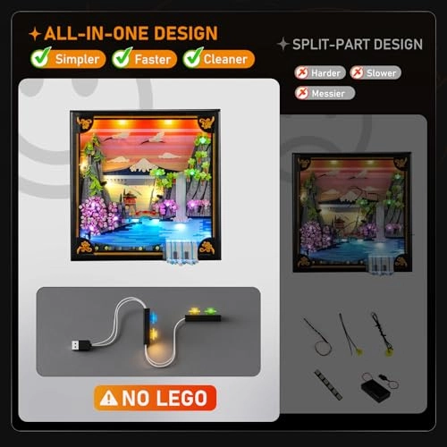 Lego Cherry Blossoms (31218) - Light Set