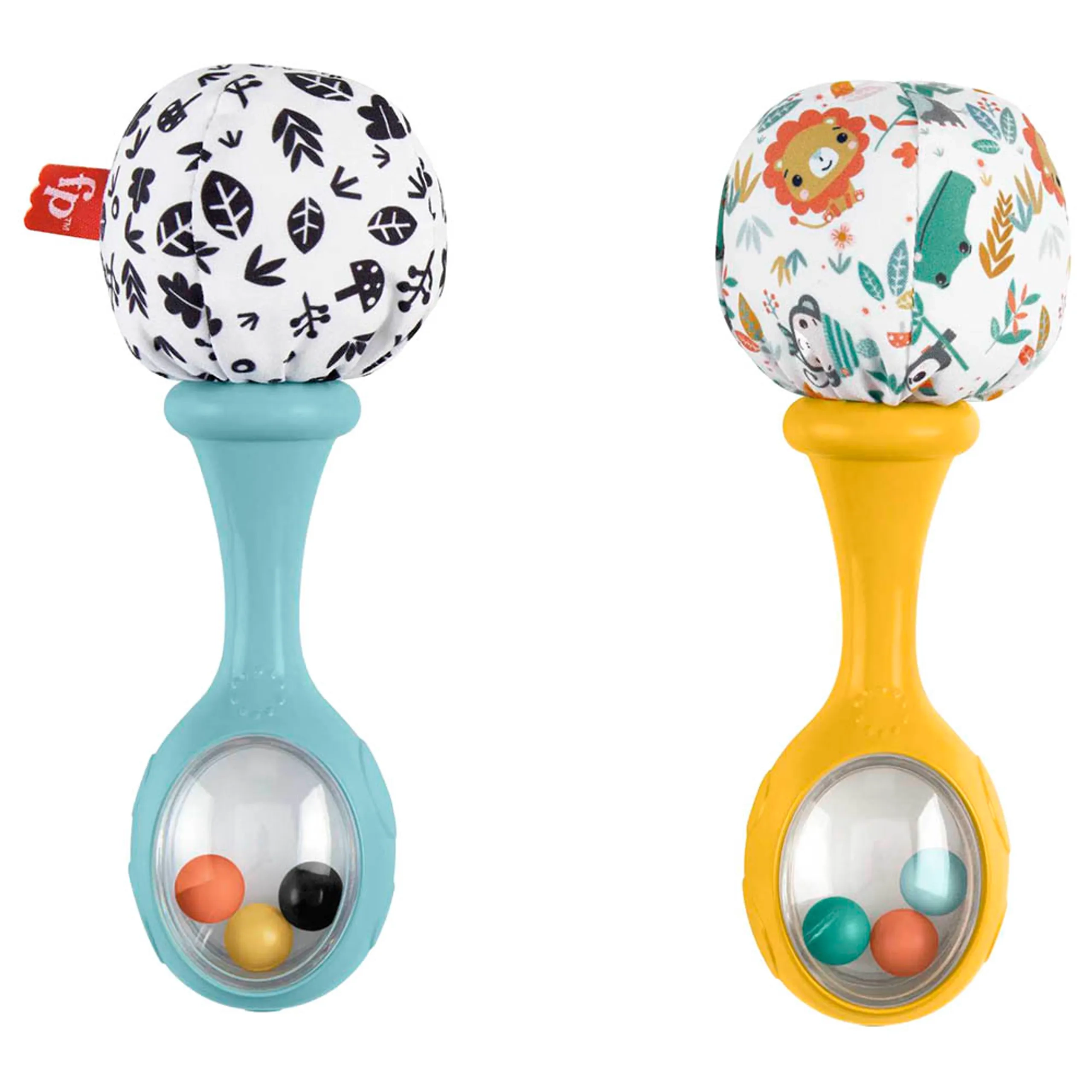Mattel Games Rattle 'N Rock Maracas - 3 months high quality material Set of 2